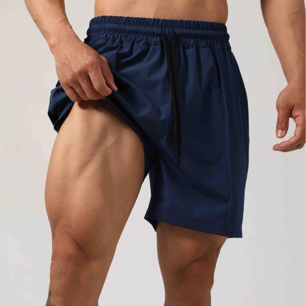 Shorts Uomo in Ice Silk – Casual Sportivi, Straight 4 Colorazioni Taglie M–XXXL