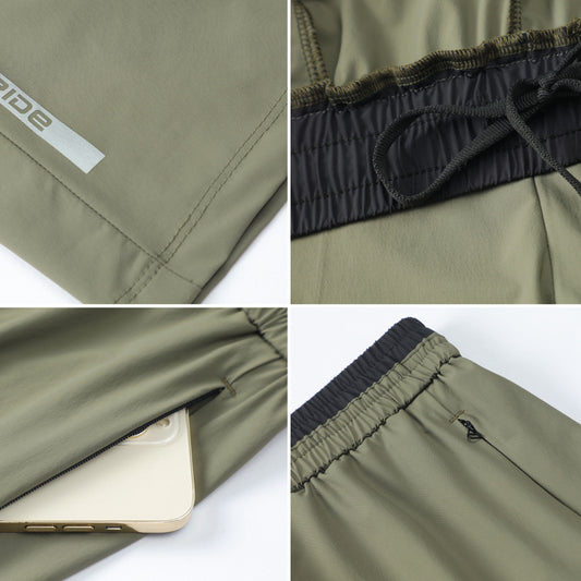 Pantaloncini Uomo Estivi – Shorts Sportivi Traspiranti in Ice Silk, Asciugatura Rapida e Vestibilità Comoda