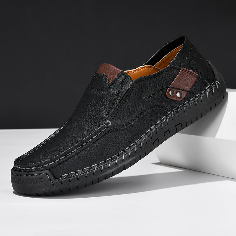 Scarpe Uomo Business Casual con Copriscarpe – Traspiranti e Comode