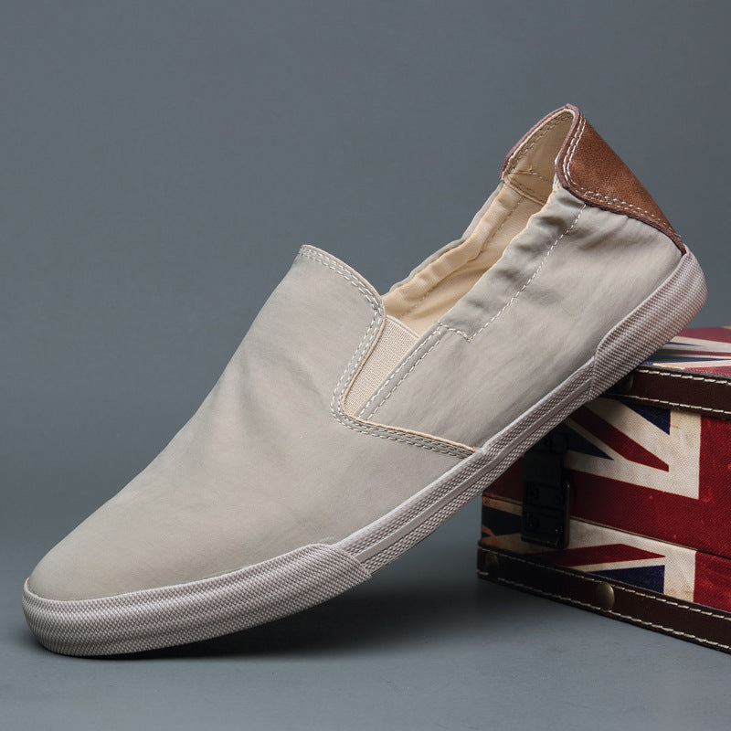Scarpe Uomo in Tela – Mocassini Casual Leggeri