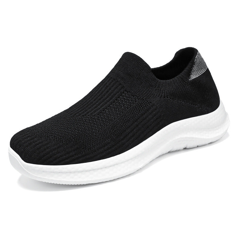 Women's Shoes Sports Soft Bottom Trendy Flying Woven