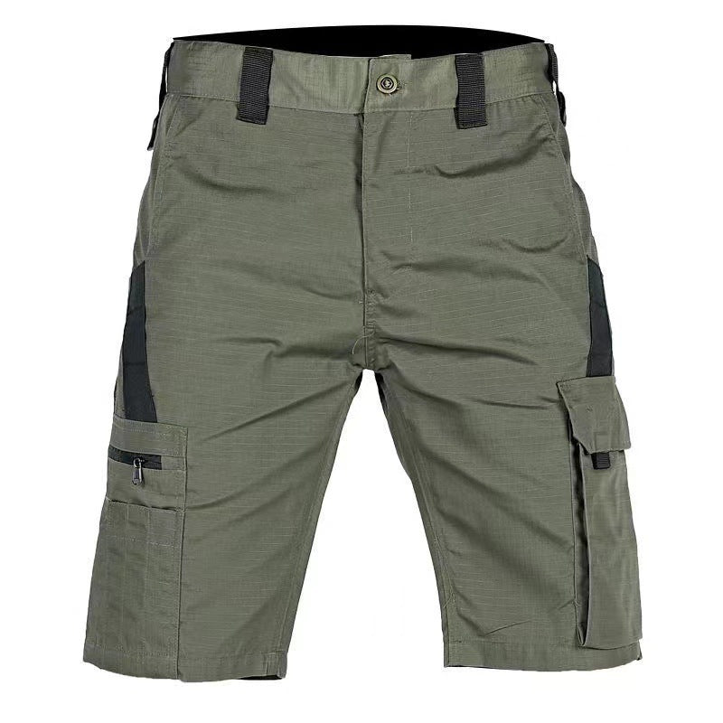 Pantaloncini Camouflage Unisex – Shorts Multifunzione con Vita Elastica, Estivi e Comodi