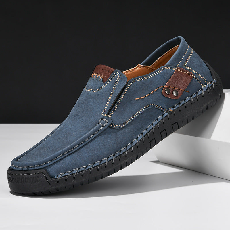 Scarpe Uomo Business Casual con Copriscarpe – Traspiranti e Comode
