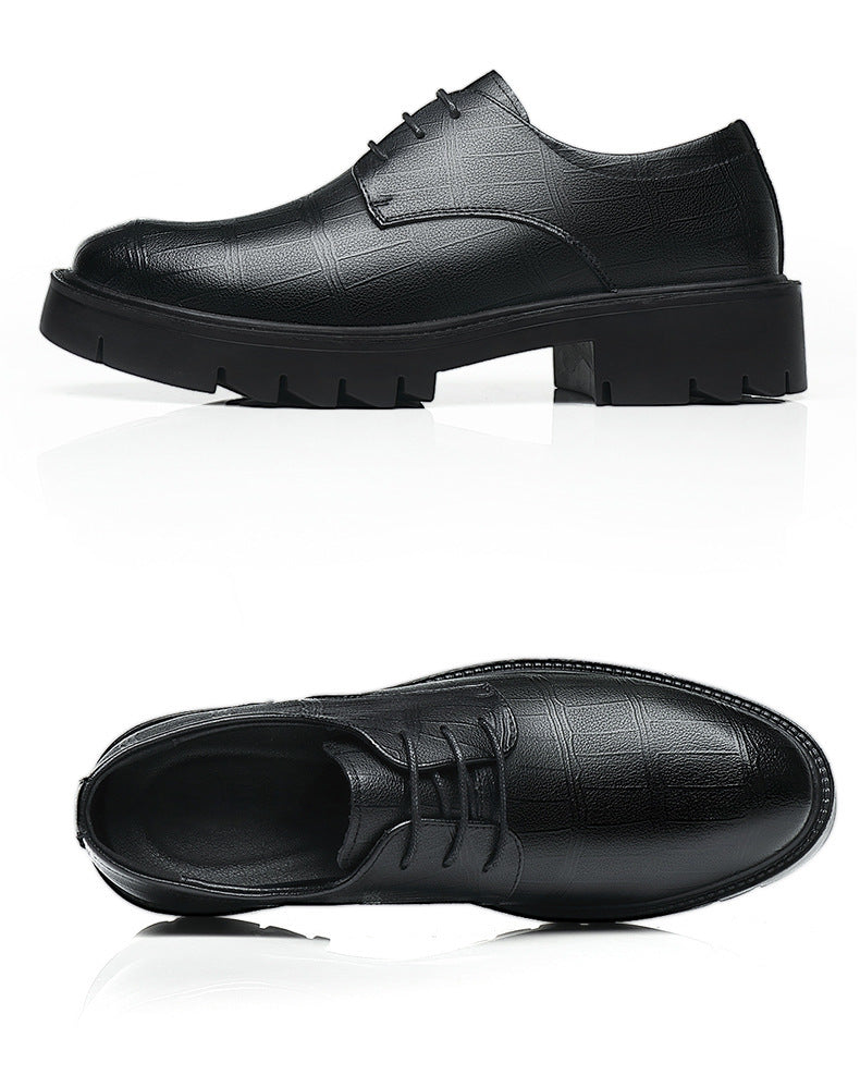 Scarpe casual Buisness Man con rialzo interno di 10 cm