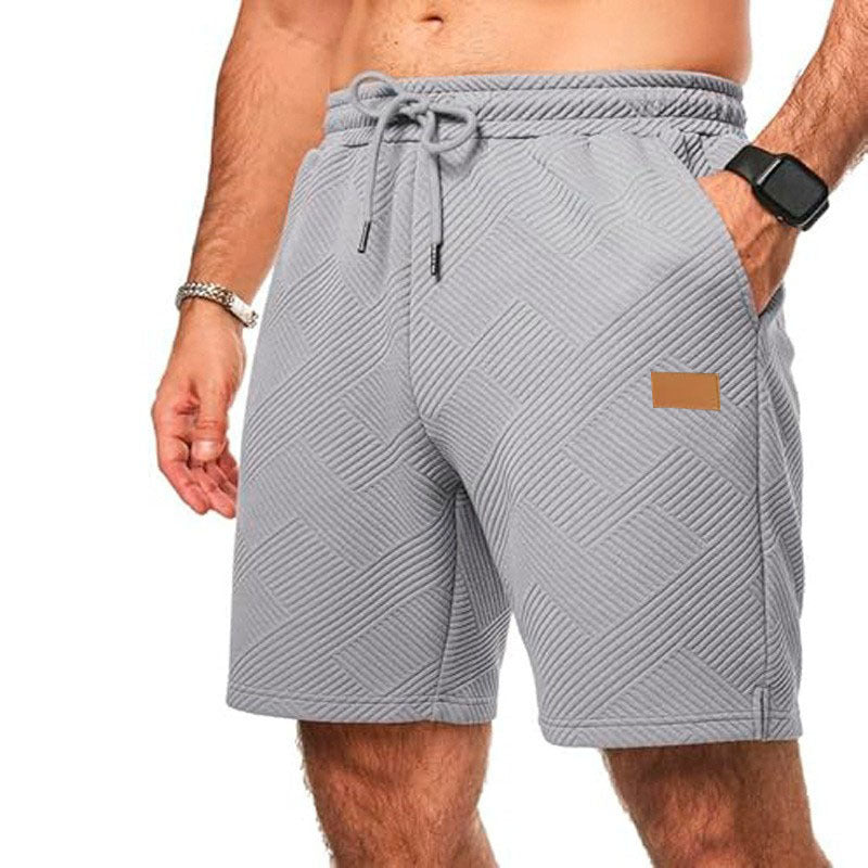 Shorts casual con elastico in vita e coulisse