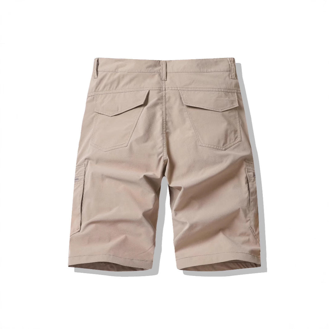 American Workwear pantaloncini con cerniera Stile Cargo