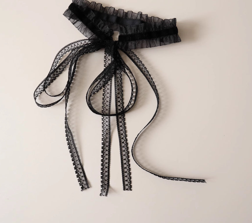 Choker Velvet Neck Ring Clavicle Chain