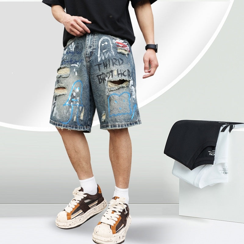 Jeans Uomo Denim – Pantaloni Dritti, Giovani e Trendy