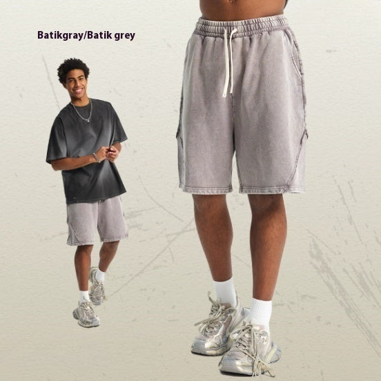 Pantaloncini Trendy da Uomo Stile Vintage Retro Shorts