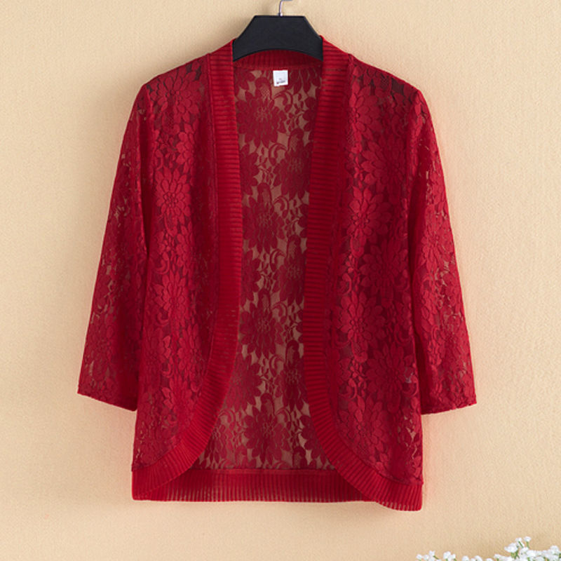 Sun Protection Clothing Lace Thin Coat Women's Top