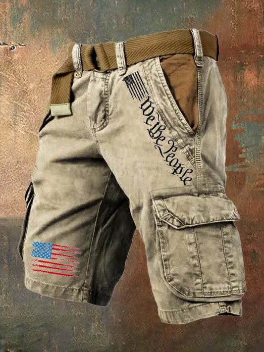 Pantaloncini Uomo Cargo Workwear – Shorts Estivi Multitasche, Leggeri e Comodi