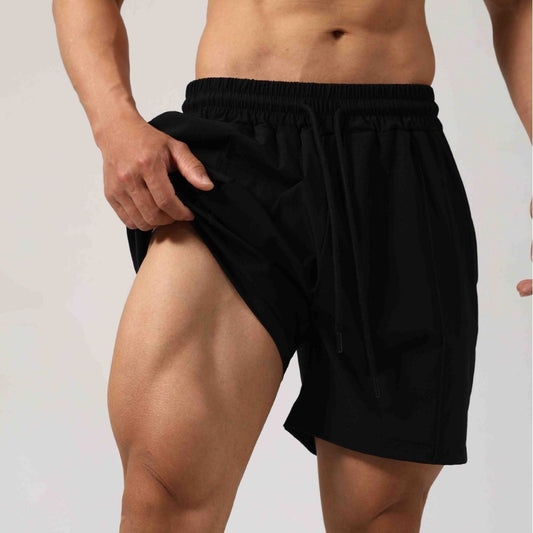 Shorts Uomo in Ice Silk – Casual Sportivi, Straight 4 Colorazioni Taglie M–XXXL