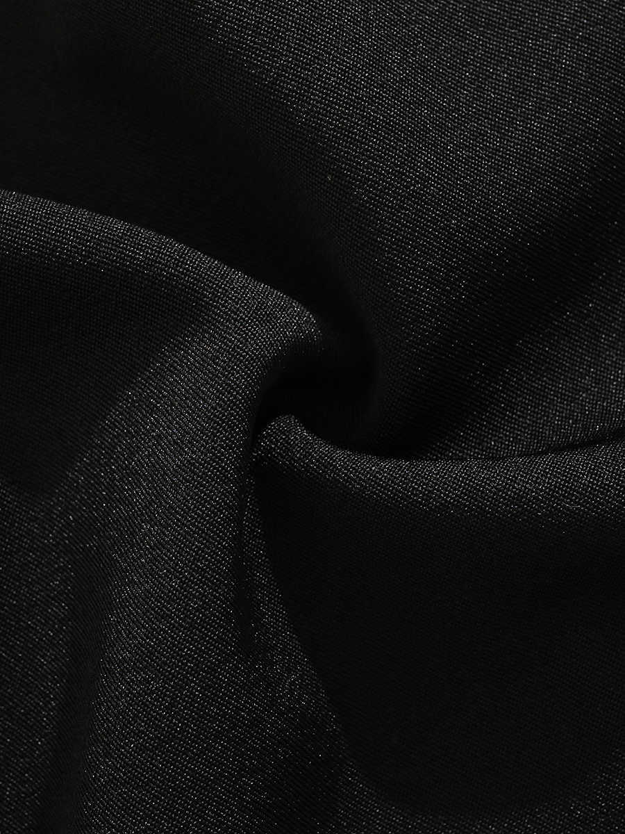 Pantaloncini semielastici con bottoni colorati