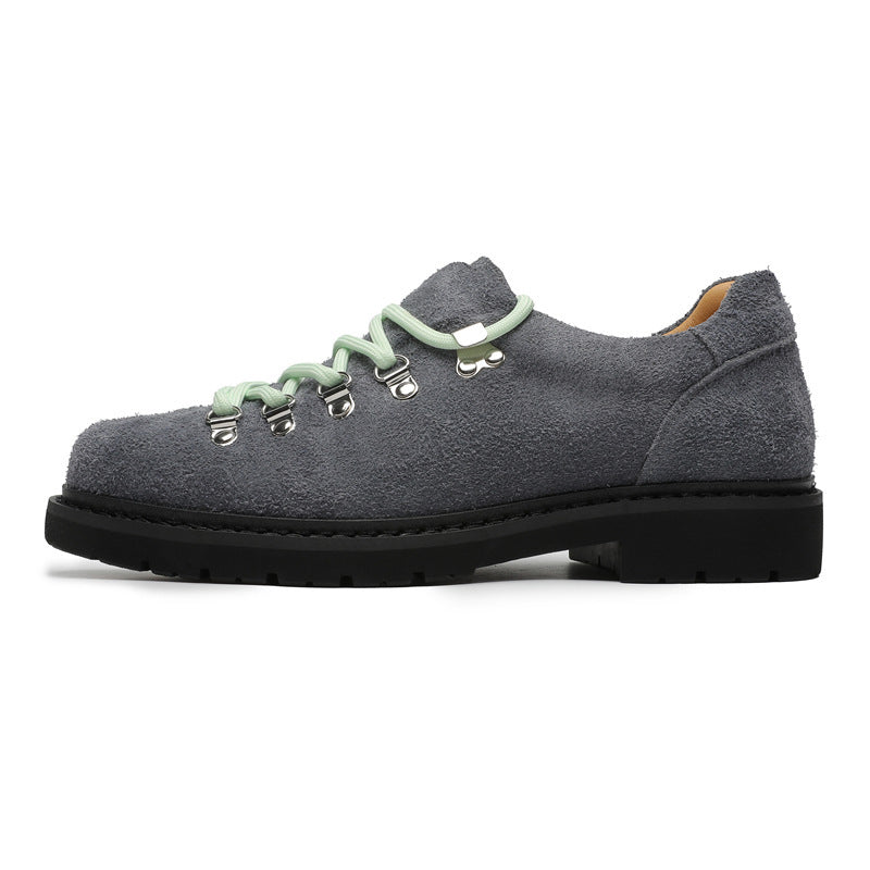 Scarpe Uomo Alte Casual – Stile Britannico Retrò in Pelle