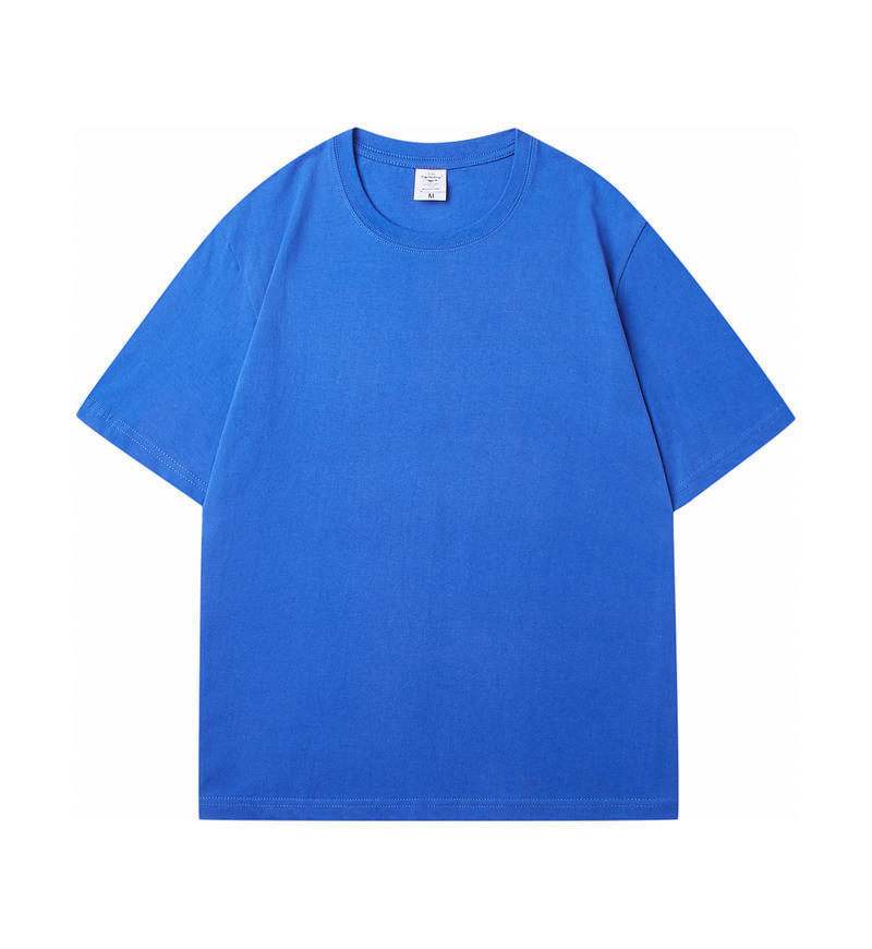 All-matching Round Neck Short Sleeves Loose