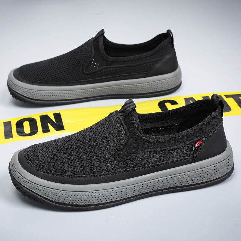 Sneakers casual leggere traspiranti con suola morbida