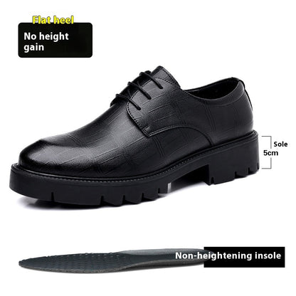 Scarpe casual Buisness Man con rialzo interno di 10 cm