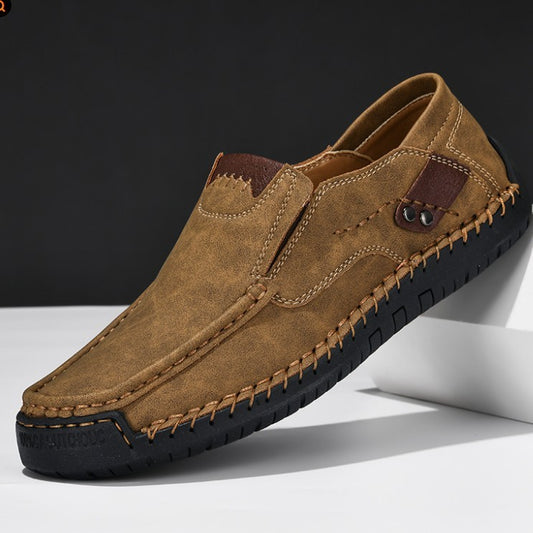 Scarpe Uomo Business Casual con Copriscarpe – Traspiranti e Comode