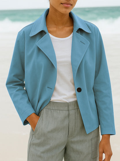 Jacket Coat Women's Solid Color Short Small Suit
