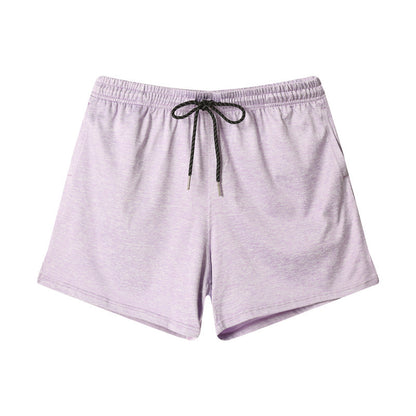 Shorts casual da uomocon tasche per yoga e fitness