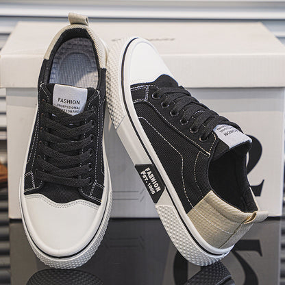 Breathable All-matching Skateboard Men's Soft Bottom Casual Sports Fashion Canvas Shoes