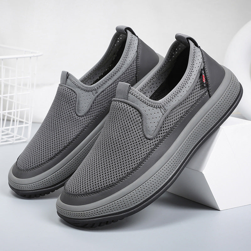 Sneakers casual leggere traspiranti con suola morbida
