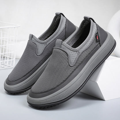 Sneakers casual leggere traspiranti con suola morbida