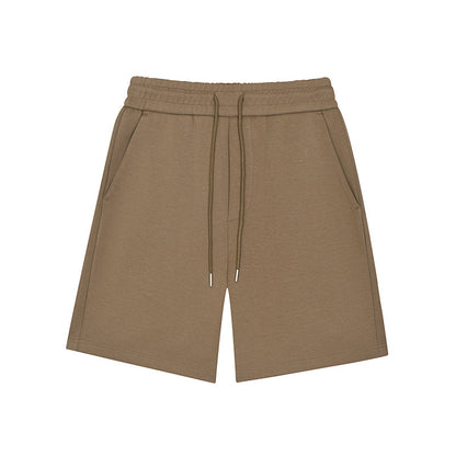 Shorts Uomo Sportivi in Maglia Traspirante – Stile Giapponese, con Coulisse Casual