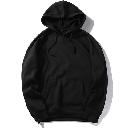 Loose Cool Blank Fleece Sweater Men's
