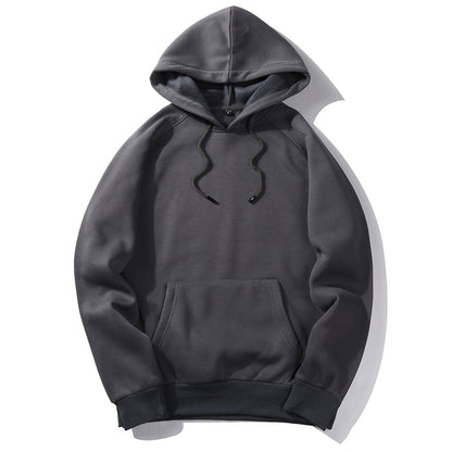 Loose Cool Blank Fleece Sweater Men's