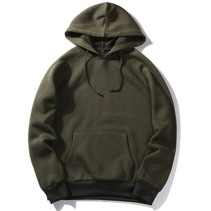 Loose Cool Blank Fleece Sweater Men's