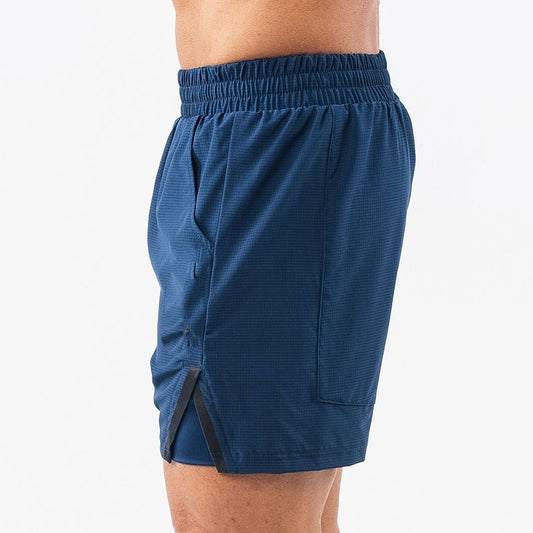 Pantaloncini Sportivi Uomo – Quick-Dry a Quadretti, Casual Estivi