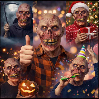 🧛Terrificante Maschera Mostro Horror Realistica in Lattice