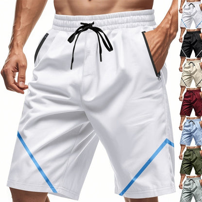 Pantaloncini Uomo Estivi – Shorts Sportivi Leggeri, Traspiranti e Asciugatura Rapida