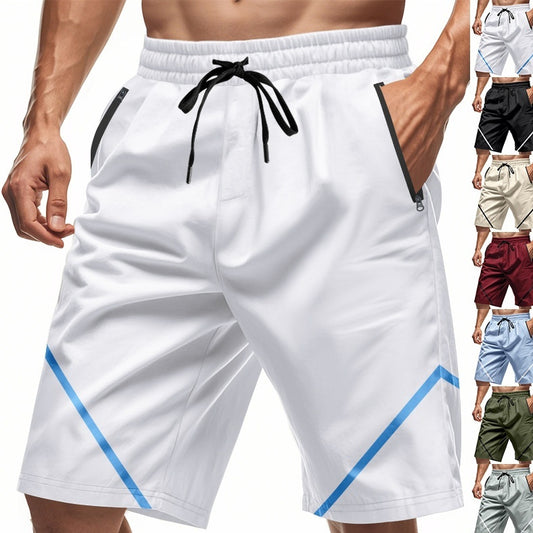 Pantaloncini Uomo Estivi – Shorts Sportivi Leggeri, Traspiranti e Asciugatura Rapida