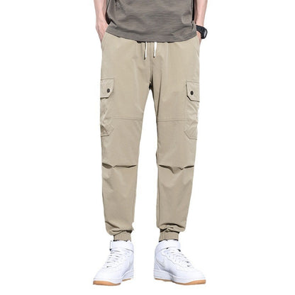 Loose Tappered Harem Pants Fashion Brand Handsome Quick-drying