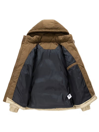 🧥Giacca uomo in cotone foderata pile calda invernale casual elegante moda