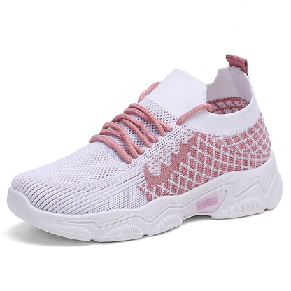 Casual Multicolor Breathable Sneaker Female Student
