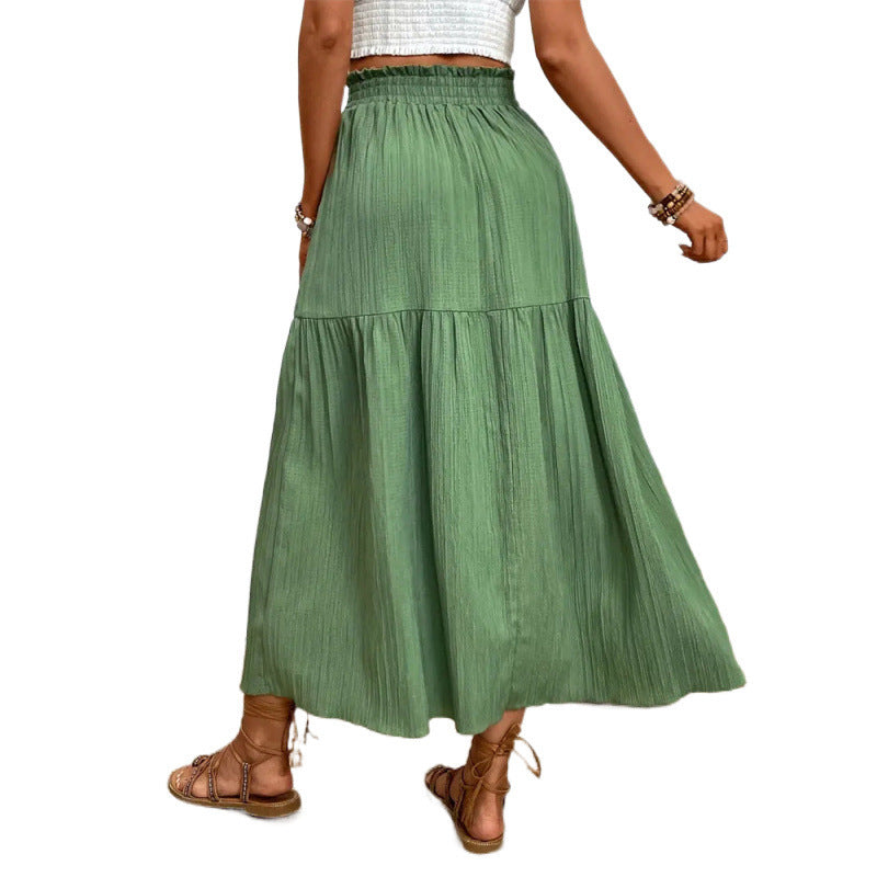 Spring And Summer High-grade Long Skirt Women