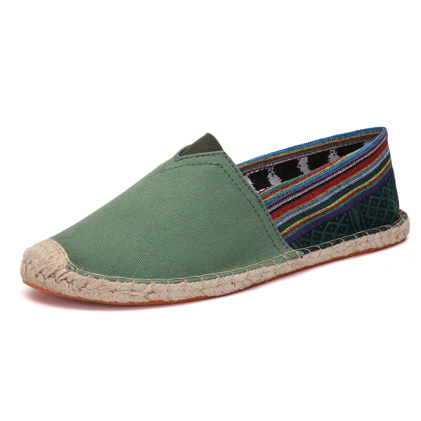 🥿 Scarpe Estive Slip-on da Uomo – Stile Casual in Tela con Suola in Corda 🥿
