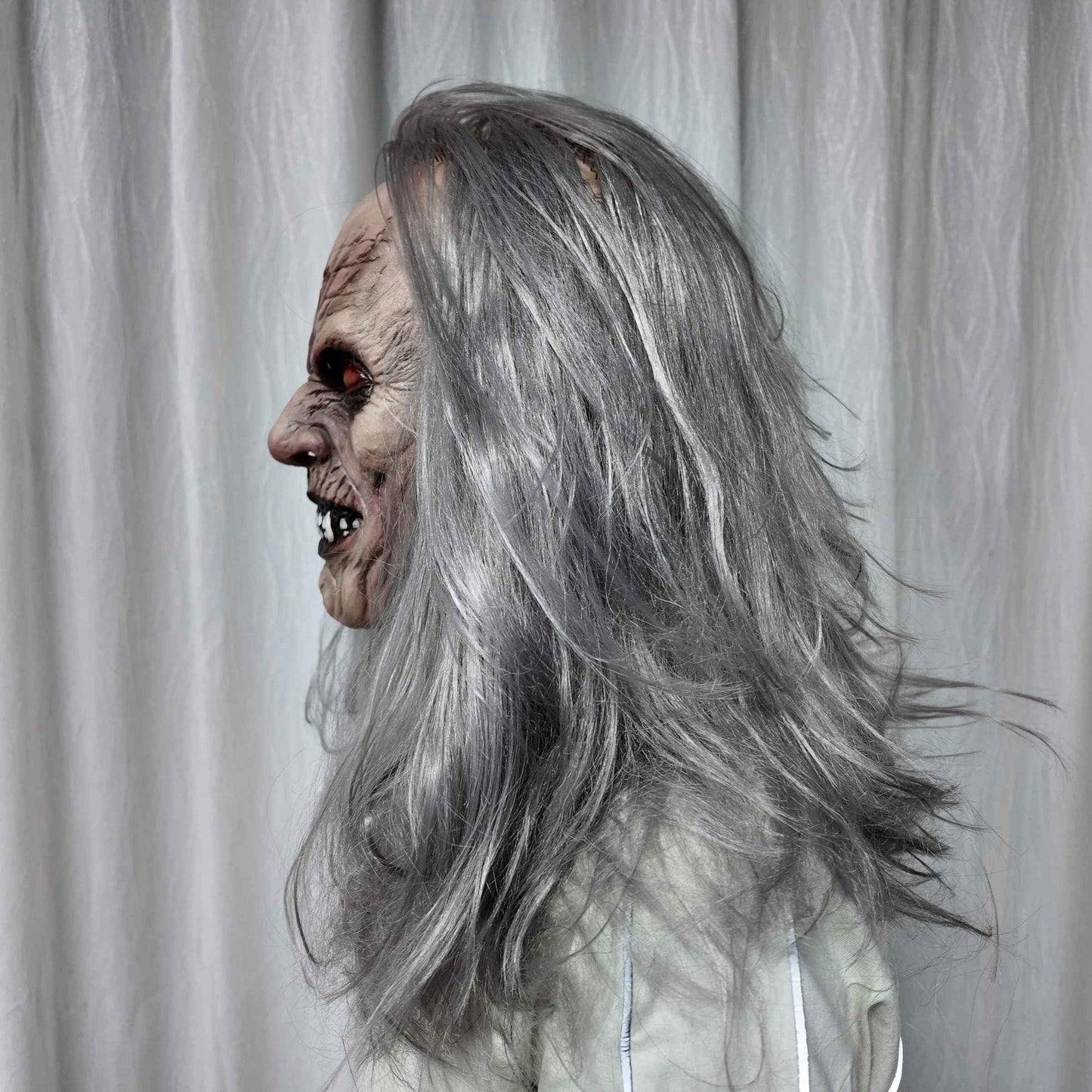 🎭 MASCHERA DEMONE GHOUL VAMPIRO HALLOWEEN LATTICE INTEGRALE HORROR