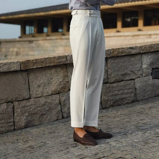 Summer Lightly Mature High-grade Slim Fit Suit Pants