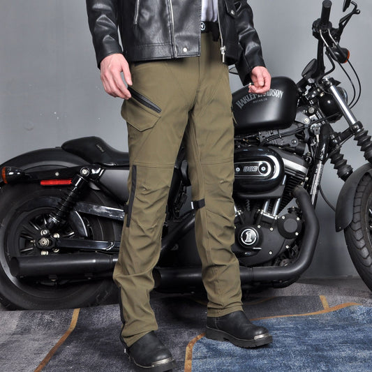 Motorcycle Four Seasons Drop-resistant Cycling Pants Waterproof Windproof