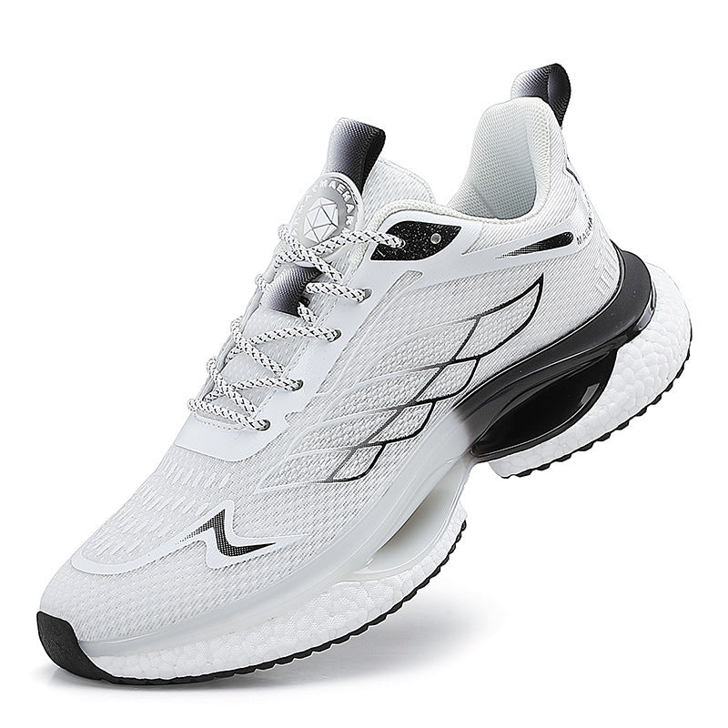 Sneaker Running casual suola composita in pelle PU