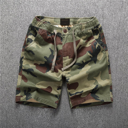 Pantaloncini Uomo Estivi Camouflage – Shorts Casual in Cotone, Comfort e Stile