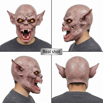 👹 Maschera Demone Ghoul Vampiro in Lattice – Halloween & Cosplay