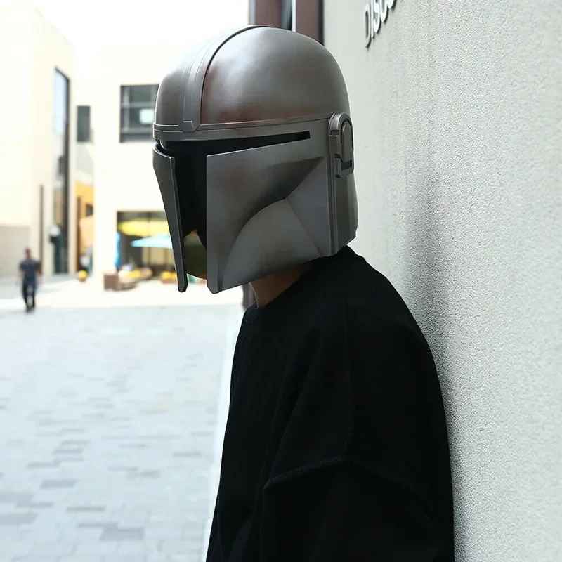 🛸 Maschera Casco Mandaloriano Boba Fett in PVC – Cosplay, Star Wars &amp; Halloween