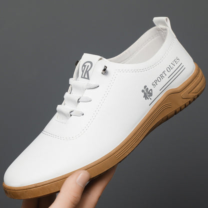 Scarpe Uomo Casual Allacciate – Pelle Sintetica, Comode e Versatili