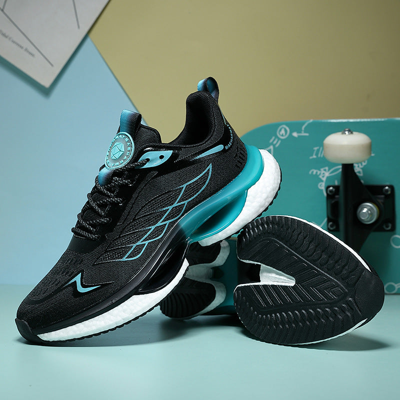 Sneaker Running casual suola composita in pelle PU