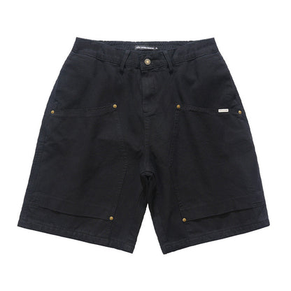 Shorts Uomo in Cotone Puro – Casual, Workwear e Tempo Libero, Modello “Fifth Pants”